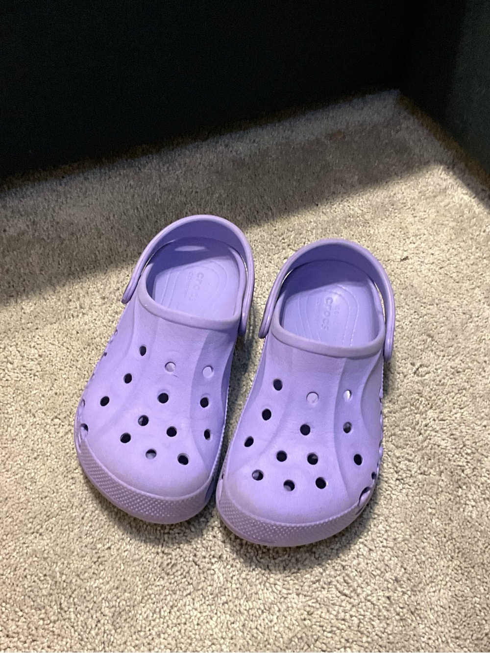 CROCS Kids Lightweight Clog in Light Purple